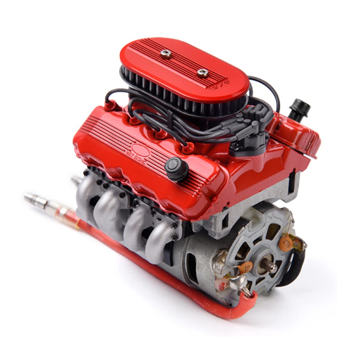 Amazon.com: ENGINEDIY RC Car F76 V8 Simulate Engine Motor Cooling